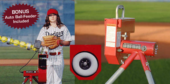 Heater Softball Pitching Machine